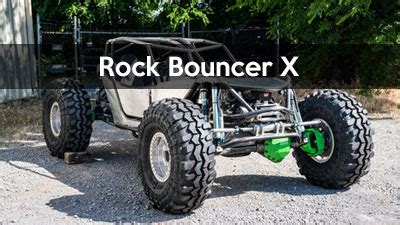 non-metal 4 wheel chassis off road platform|Rock Bouncer X Chassis .